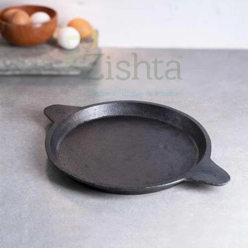 Cast Iron Raised Edge Pan -Fry Pan- Omelette Pan – Kitchen Tool