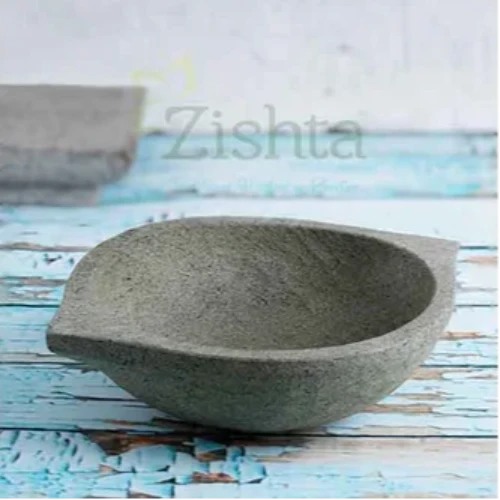 Soapstone Kalchatti Kadai Treated – Brass Cooking Wok