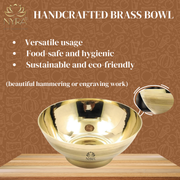 Brass Serving Bowl (Pital Katora) – Serving Bowl