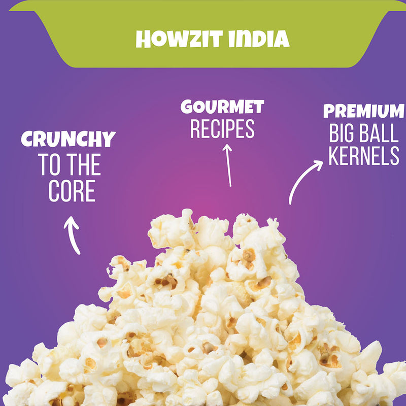 Howzit India! Spiced Popcorn