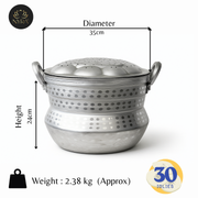 Pure Brass Pooja Thali – Serving Plate