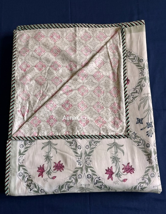 aenak-pink-blue-floral-jaal-handblock-mulmul-cotton-reversible-dohar