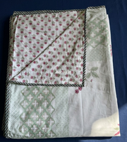 aenak-pink-blue-palm-handblock-mulmul-cotton-reversible-dohar