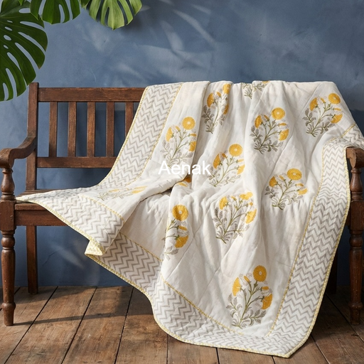 aenak-mint-green-yellow-handblock-printed-mulmul-cotton-reversible-dohar-copy