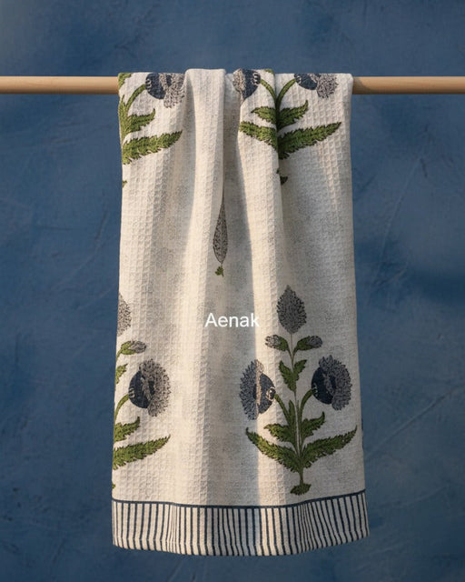aenak-grey-blue-striped-handblock-waffle-cotton-towel-copy