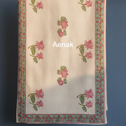 aenak-yellow-lotus-handblock-waffle-cotton-towel-copy-1