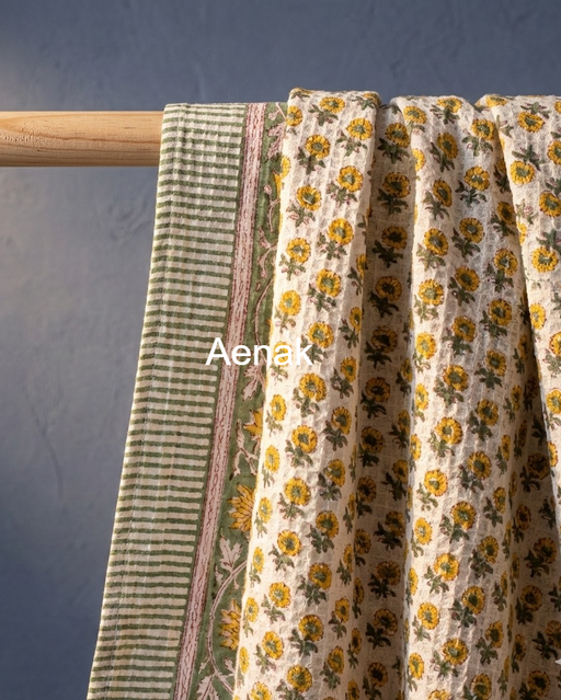 aenak-blue-floral-garden-handblock-waffle-cotton-towel-copy