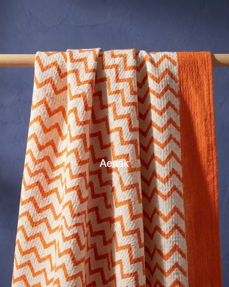 aenak-peach-rose-handblock-waffle-cotton-towel-copy