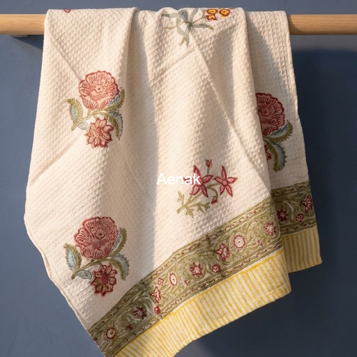 aenak-sky-blue-floral-garden-handblock-waffle-cotton-towel-copy