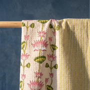 aenak-light-green-jaal-handblock-waffle-cotton-towel-copy