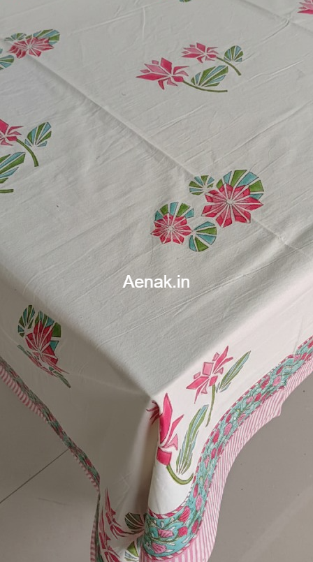 aenak-magenta-floral-handblock-table-cover-copy