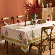 aenak-red-dahlia-handblock-table-cover-copy