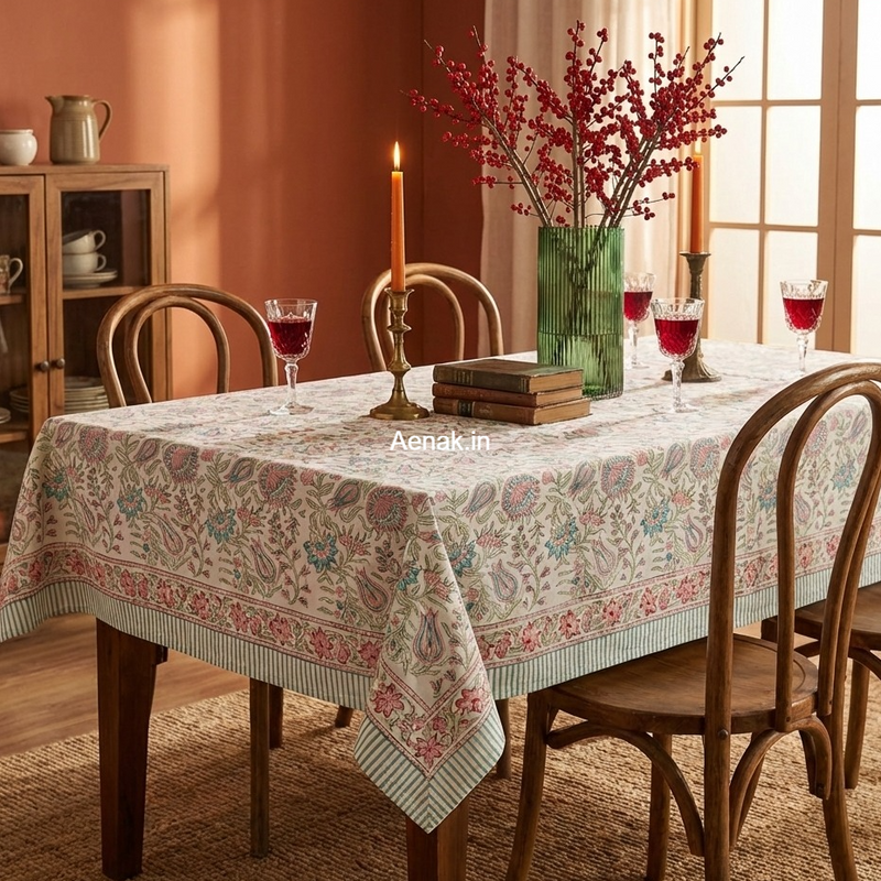 aenak-teal-blue-dahlia-handblock-table-cover-copy