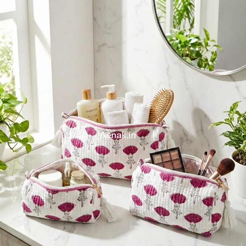 aenak-pink-jaal-quilted-vanity-pouches-set-of-3-copy