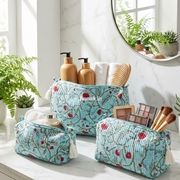 aenak-pink-phool-quilted-vanity-pouches-set-of-3