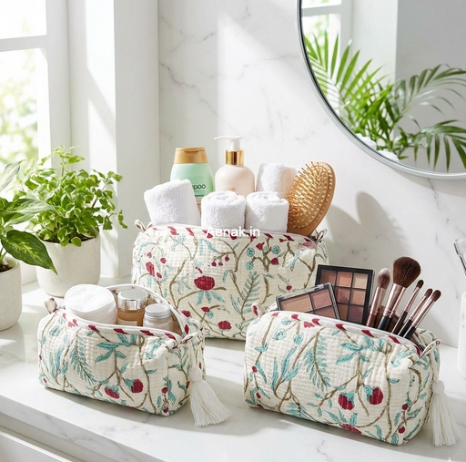 aenak-red-floral-jaal-quilted-vanity-pouches-set-of-3-copy
