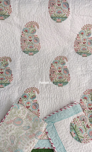 aenak-pink-kairi-handblock-printed-reversible-quilted-bedcover-set