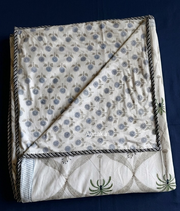 aenak-blue-floral-jaal-handblock-bedsheet-dohar-combo-set