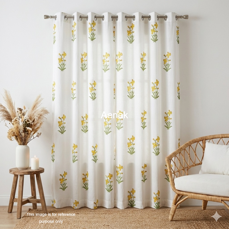 aenak-yellow-pichwai-lotus-eyelet-handblock-curtains-copy