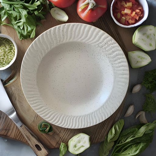 Blanche Pasta Ceramic Serving Plattere