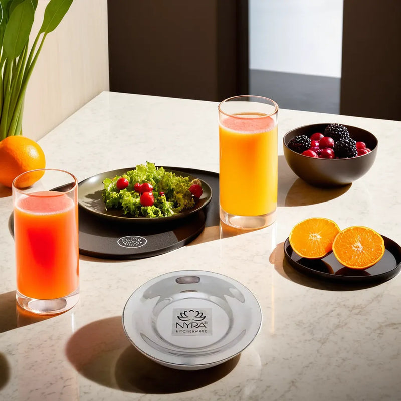 Stainless Steel Cover Plate for Glass – Drinking Tumbler