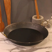 Iron Paella Pan – Flat Bottom