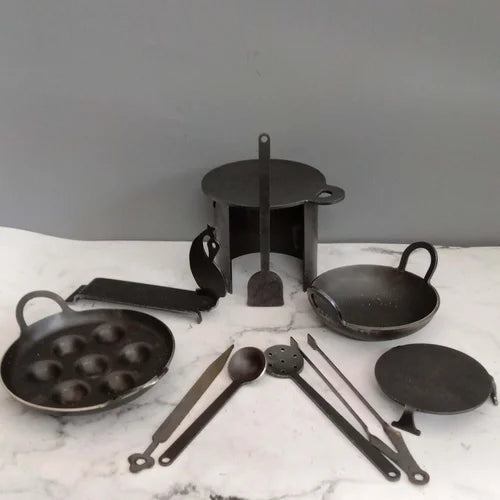 Iron Miniature Cooking Set - Medium – Gift Set