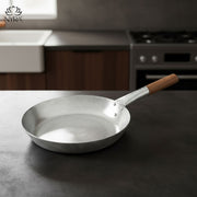 Iron Chinese Fry Pan with Wooden Handle – Frying Pan