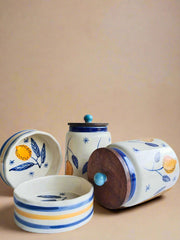 Nurture India Keep It Zesty Jar Bowl Ensemble