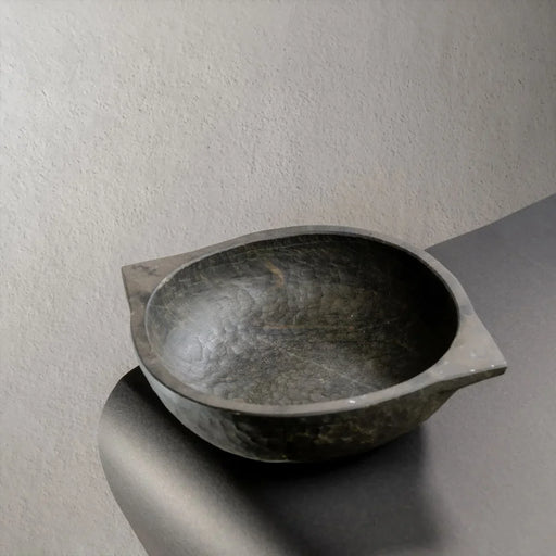 Soapstone Kalchatti Kadai Treated – Brass Cooking Wok