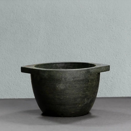Soapstone Cookware Kalchatti (Treated) – Soapstone Cooking Pot