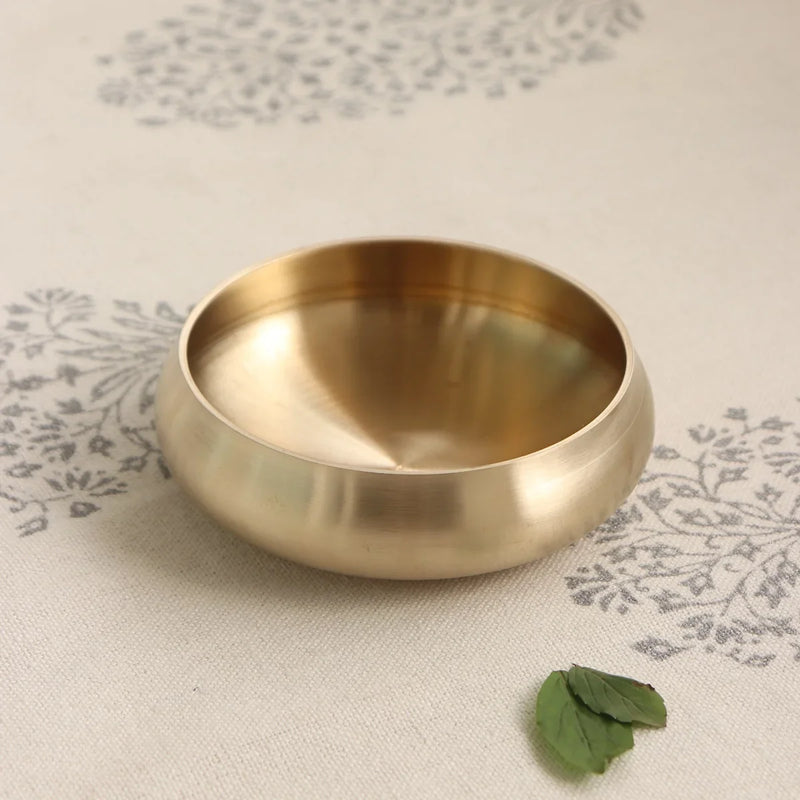 Kansa Bela Shrikhand Bowl – Bronze Dessert Bowl