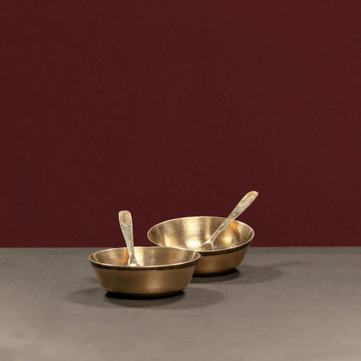 Bronze - Kansa Dessert Bowls (Set of 2) – Kansa Dessert Bowl