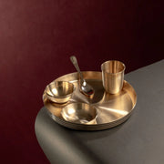 Kansa Thali Set Gujarat – Serving Plate