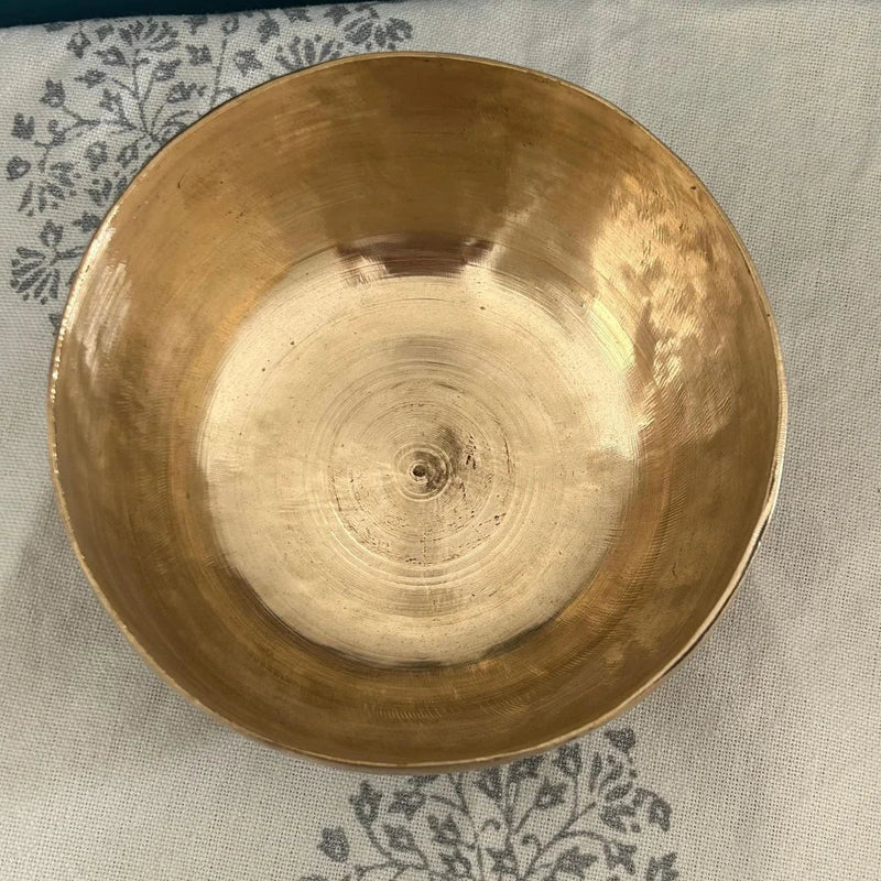 Kansa Bronze Serving Bowl