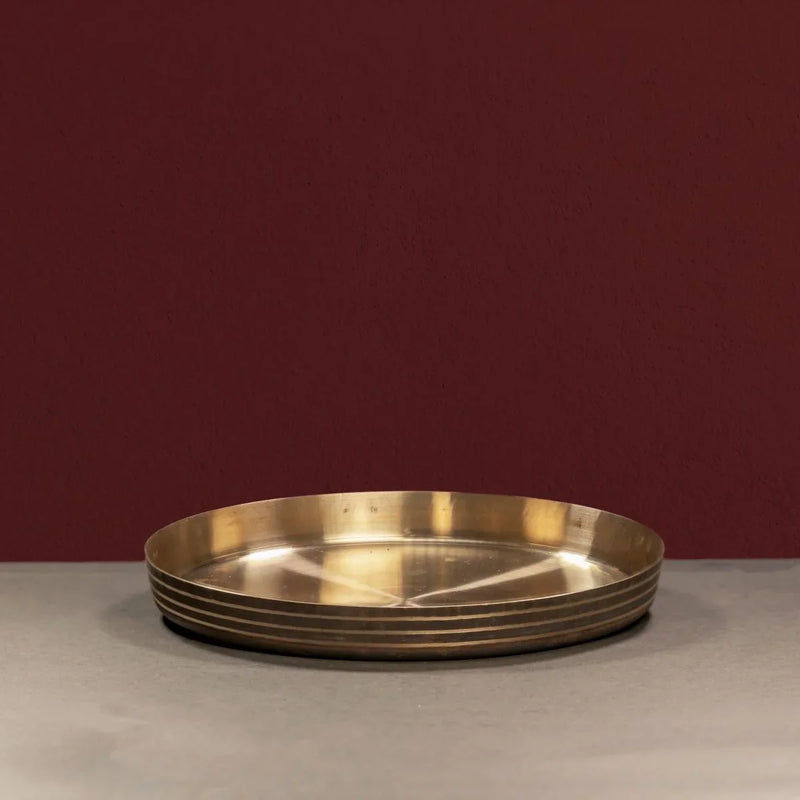 Kansa thali Gujarat – Serving Plate