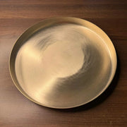 Kansa Thali Matt Finish – Serving Plate