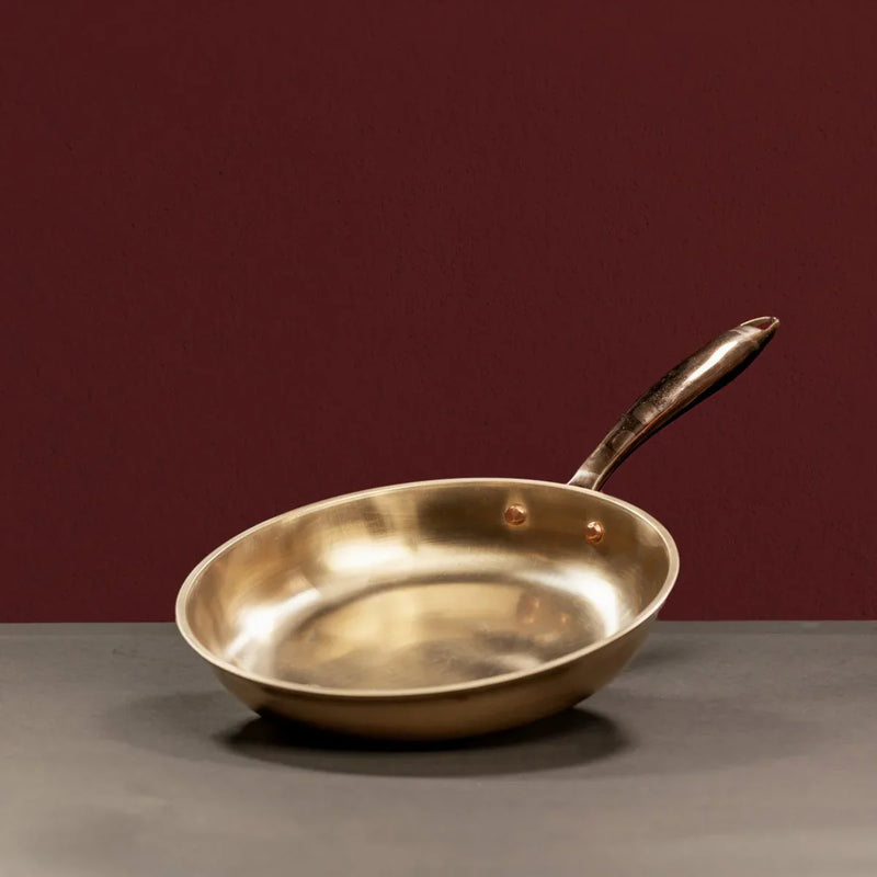 Kansa Tulsi Fry Pan – Bronze Frying Pan