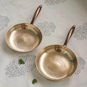 Kansa Tulsi Fry Pan – Bronze Frying Pan