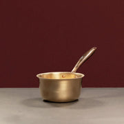 Kansa Tulsi Sauce Pan with Heat Resistant Handle