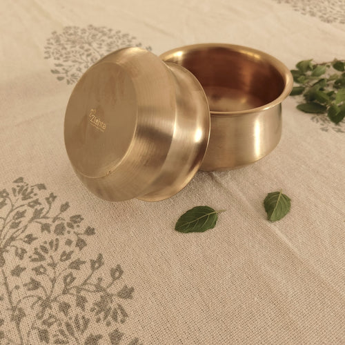Kansa Tulsi Serveware Handi – Cooking Pot