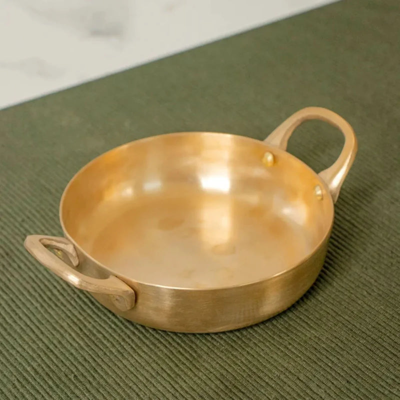 Kansa Tulsi Serveware Pan – Cooking Pan