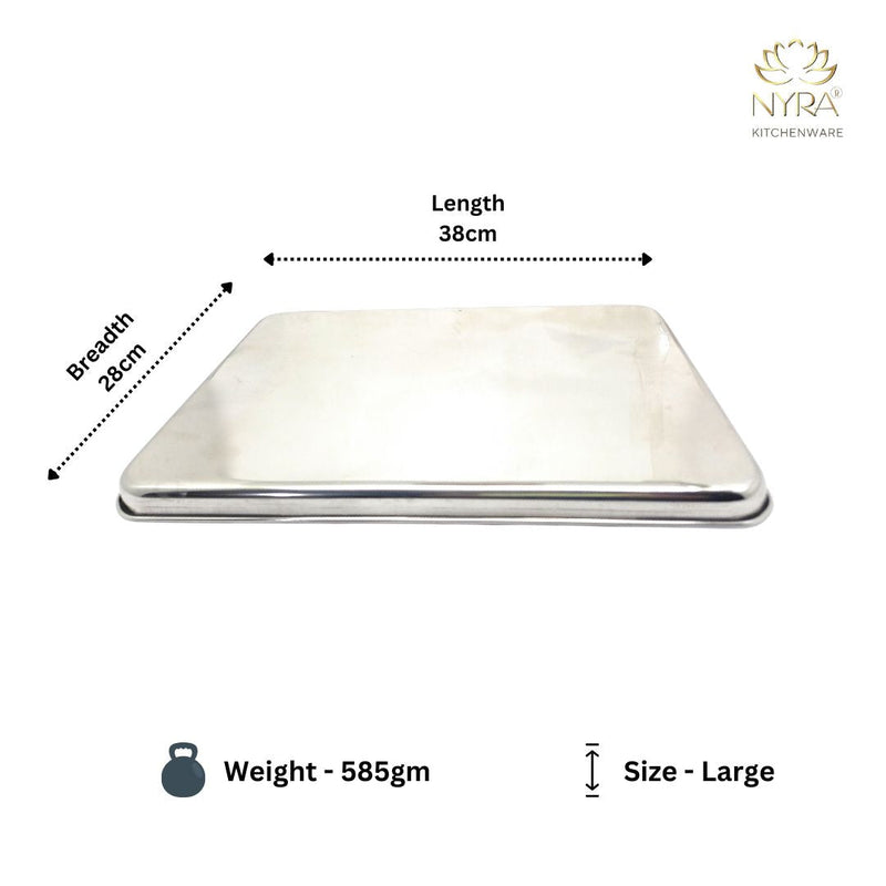 Stainless Steel Glossy-finish Serving Trays – Serving Tray