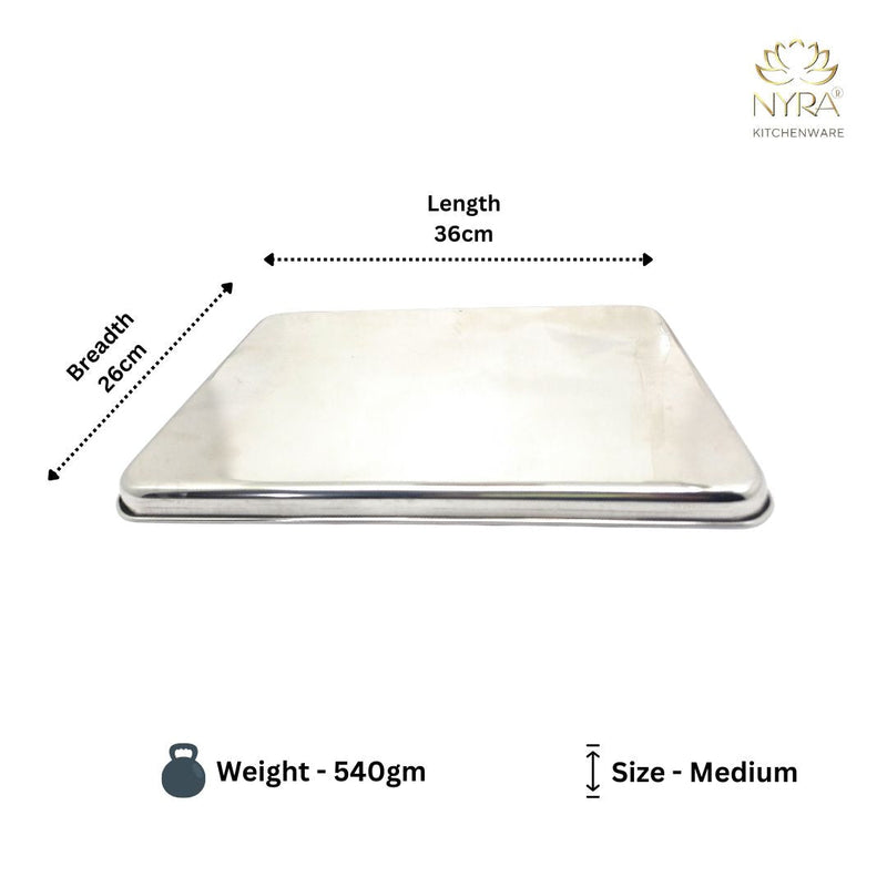Stainless Steel Glossy-finish Serving Trays – Serving Tray