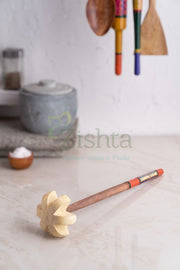 Buttermilk Churner: Lac-Turned Wood – Buttermilk Churner