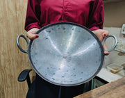 Iron/Loha Hammered Wok/Kadhai for Cooking – Cooking Kadai
