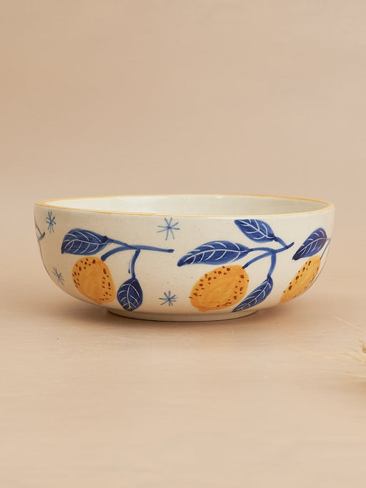 Nurture India Lemon Bowl Lotus Tealight Gift Box