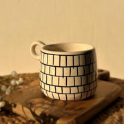 Nurture India Linear Line Theory Coffee Cup 12-oz