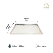 Stainless Steel Storing & Serving Tray for Sweet & Snacks – Serving Tray