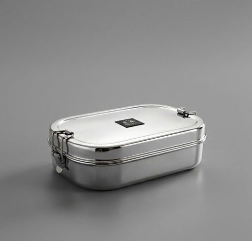 Stainless Steel Rectangular Lunch Box – Storage Container